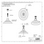 Suction Cups with screw stud and brass nut