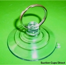 Suction cup with keyring