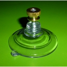 suction cup with screw stud and brass nut-www.suctioncupsdirect.co.uk