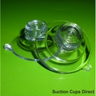 Suction cups with top pilot hole-32mm-Suction Cups Direct