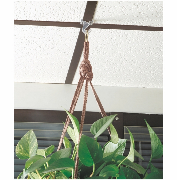 Suspended Ceiling Hooks Hang Signs Banners And Hanging Baskets 4 Pack