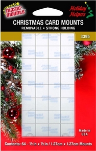 Adhesive Christmas Card Holders. Pack of 128.