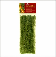 Longer Garland Ties. Noble Pine. 14 ins (35cms). 20 pack.