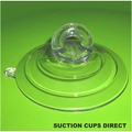 Heavy Duty Suction Cup with Loop. Suction Cups for Rope. Sample pack of 1.