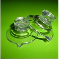 Small Suction Cups with Side Pilot Hole. 32mm x 2 sample pack