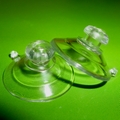 Suction Cup with Mushroom Head and Top Pilot Hole. 22mm x 10 pack.