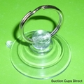 Suction Cup with Keyring. 47mm Suction Cup. Sample pack of 1.