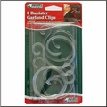 Banister Garland Clips. Pack of 6.