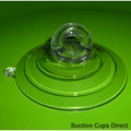 Heavy Duty Suction Cups with Loop. 85mm x 6 pack