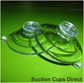 Suction Cups with Mushroom Head for Windows. 47mm x 1000 bulk pack