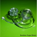 Suction Cups with Top Pilot Hole. 32mm x 100 pack