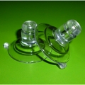 Suction Cups with Long Neck and Top Pilot Hole. 32mm x 100 pack