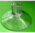 Heavy Duty Suction Cup. Large Top Pilot Hole. 85mm diameter. Sample pack of 1.