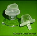 Suction Cups with Large Tacks. 22mm x 100 pack.