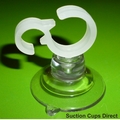 Suction Cups with LED or Rope Light Holder. 32mm x 4 pack