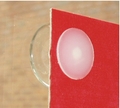 Suction Cups with Flat Tacks for Thin Posters upto 2mm in Thickness. 22mm x 100 pack.