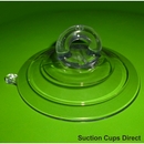 Heavy Duty Suction Cups with Loop for Rope or Straps. 85mm x 2 pack
