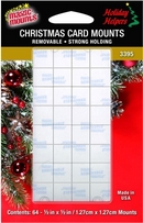 Adhesive Christmas Card Holders. Pack of 128.