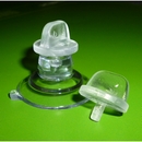  Suction cups with large thumb tack. 32mm. Posters upto 2mm thick