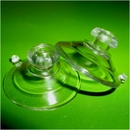     Suction cups with top pilot hole and mushroom head. 22mm