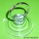Suction Cups with Keyrings. 47mm Suction Cup x 1000 bulk pack.