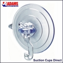 Suction Wreath Hanger for Windows. Standard Size Strong Polycarbonate Hook.