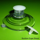 Suction Cups with Flat Barbed Thumb Tacks. 47mm x 4 sample pack