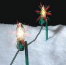 Christmas Light Stakes for Paths and Driveways. 50 pack