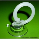 Suction cup with finger loop.