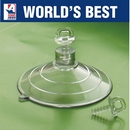 Large Suction Cups with Clear Thumb Screws. 64mm x 2 sample pack