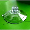 Heavy Duty Suction Cups with Mushroom Head and 2 Side Pilot Holes. 85mm x 100 pack