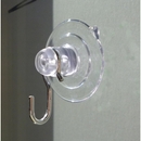 Suction Cups with Hooks. Long Neck for Sun Catchers. 32mm x 10 pack