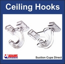 Ceiling Hooks for Suspended Ceilings. 4 pack.