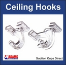 Ceiling Hooks for Heavyweight Items. 20 pack.